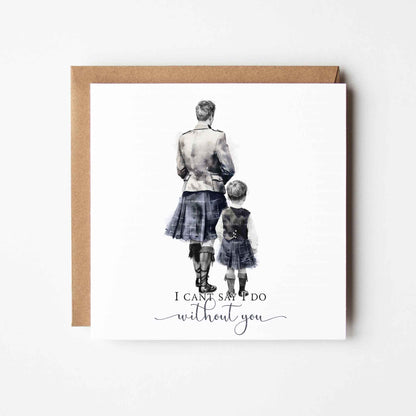 Scottish Watercolour Wedding Set