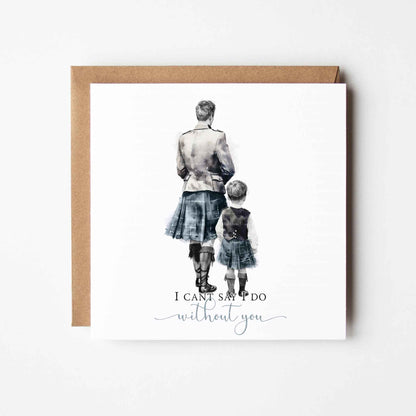 Scottish Watercolour Wedding Set