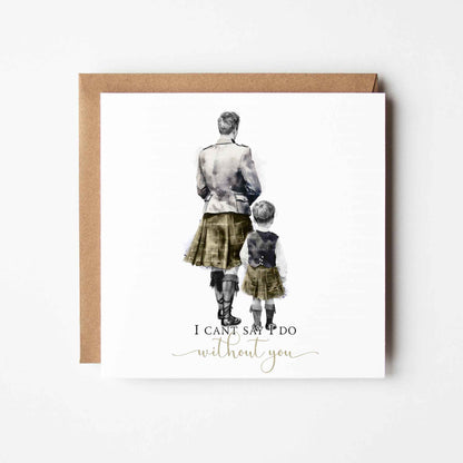 Scottish Watercolour Wedding Set