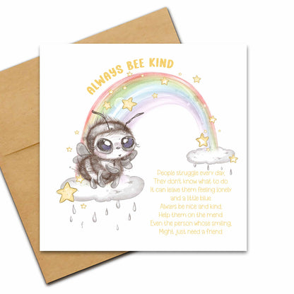 Sketchy Bee Rainbows