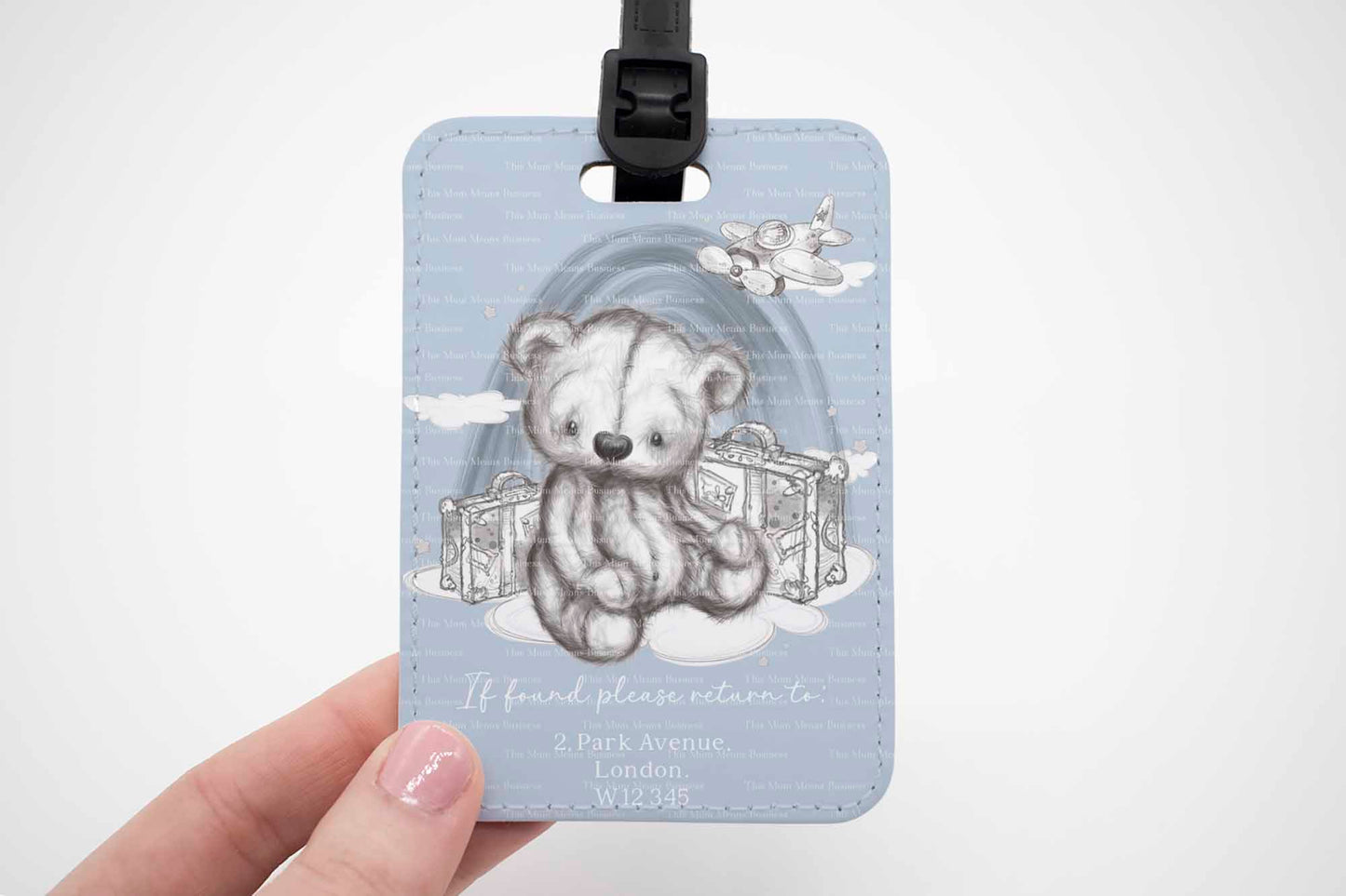Sketchy Baby Bears - Luggage Tags