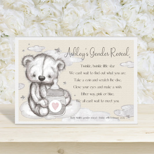 Sketchy Gender Reveal Bears