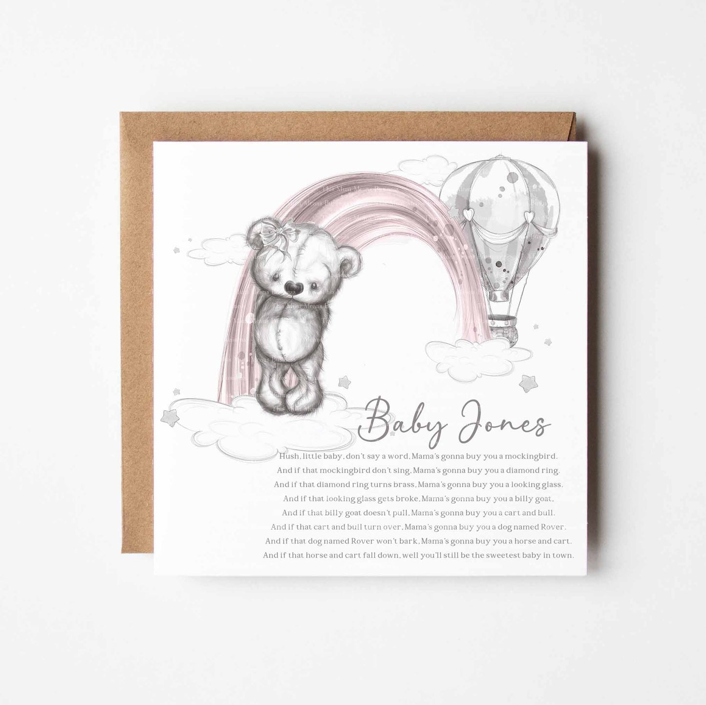 Sketchy Baby Bears - Wonky Rainbows