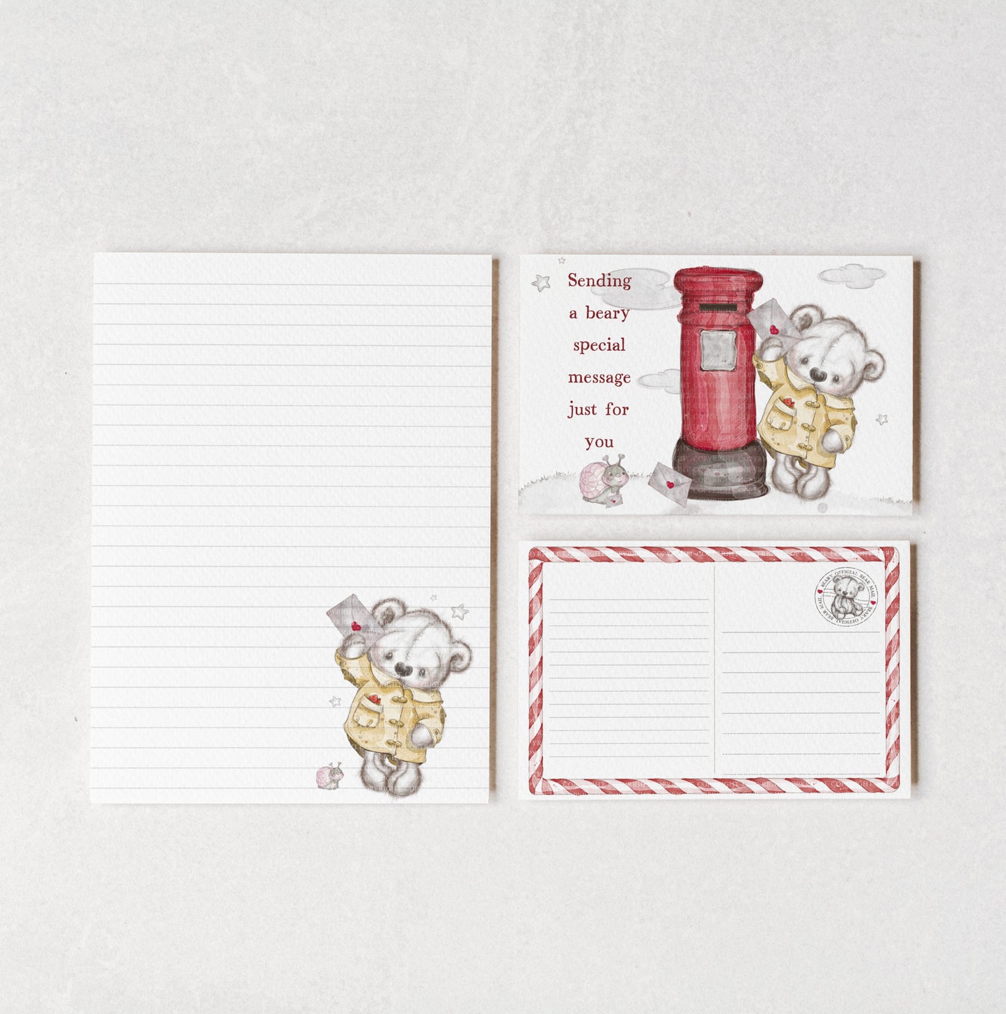 Letter Bear Set
