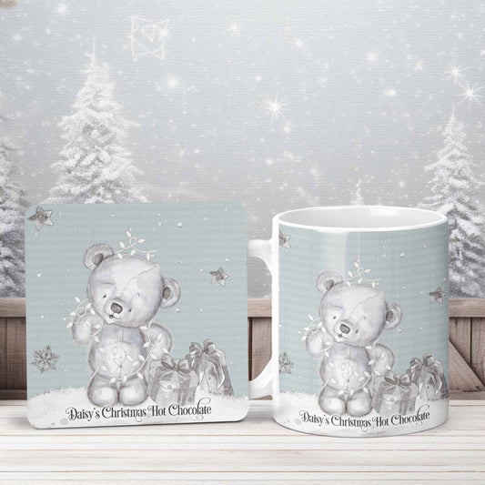 Sketchy Polar Bear Mug Wraps - Pastels