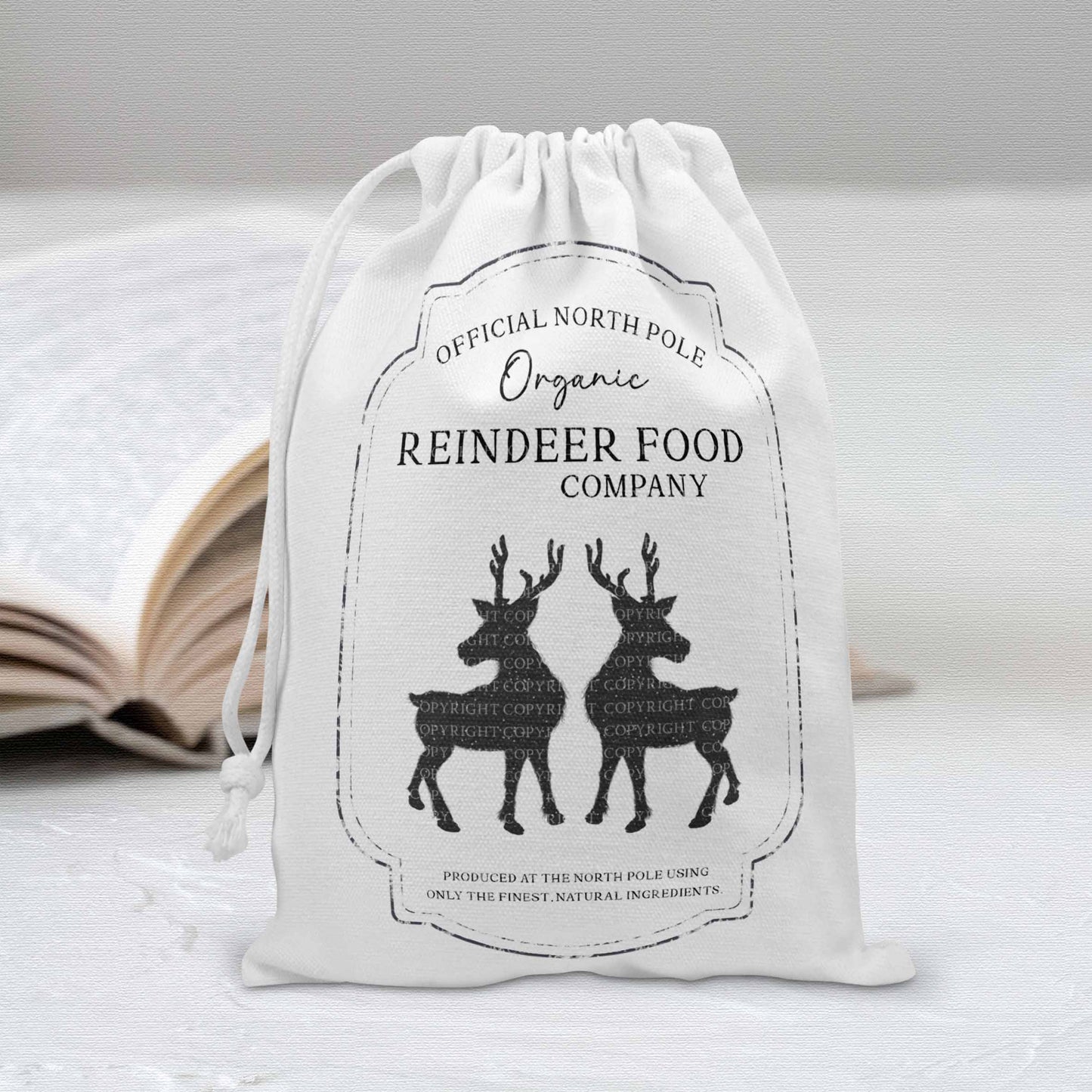 Sketchy Reindeer Food Set