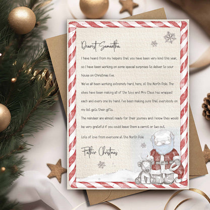 Sketchy Santa Letter