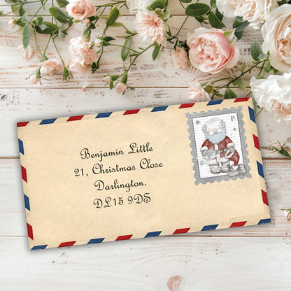 Sketchy Santa Wrapping Set