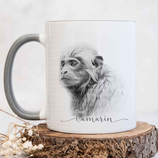 Sketchy Tamarin Monkey