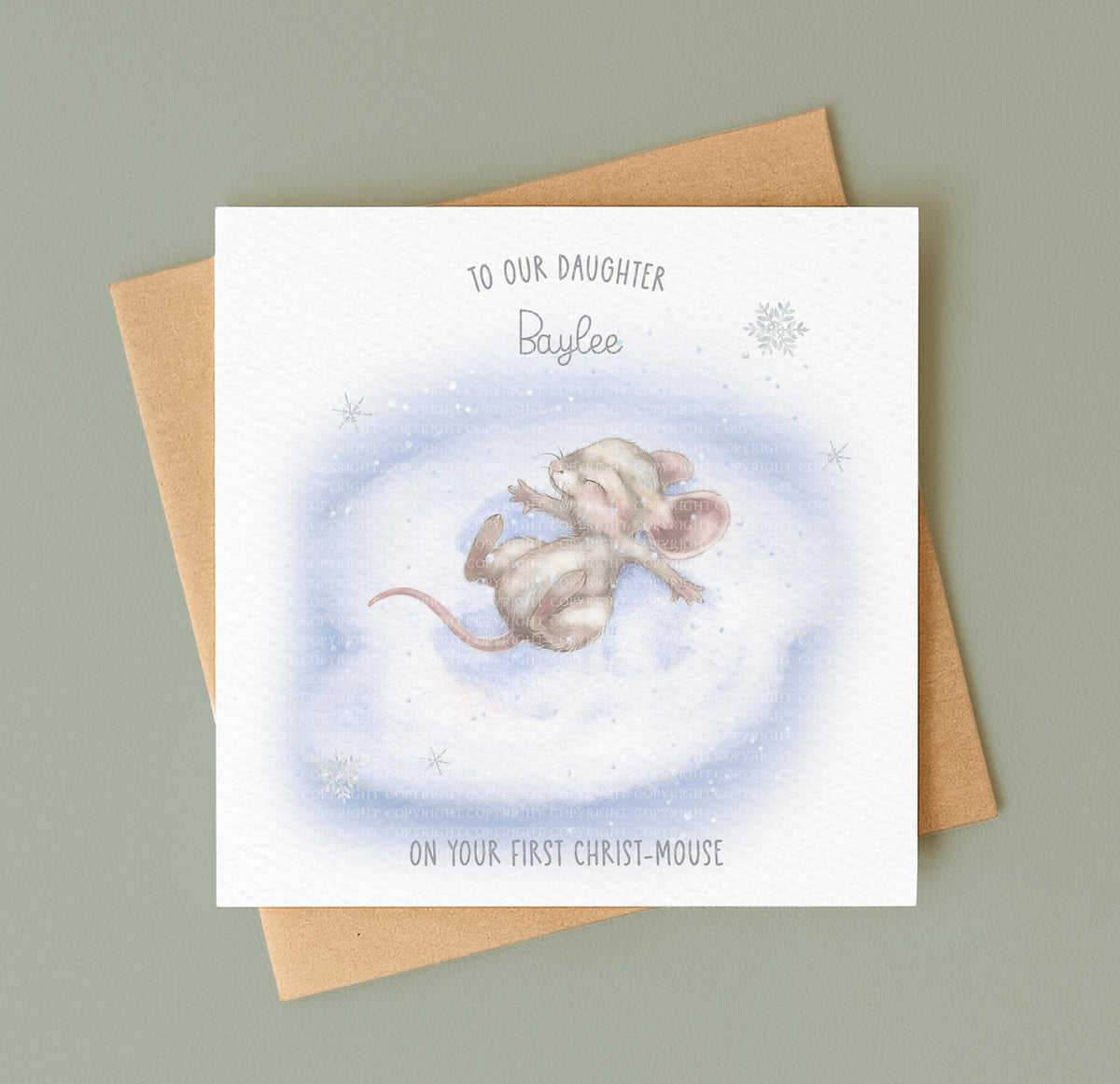 Snow Angel Christ-Mouse