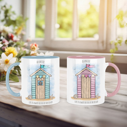 Pastel Beach Hut Set
