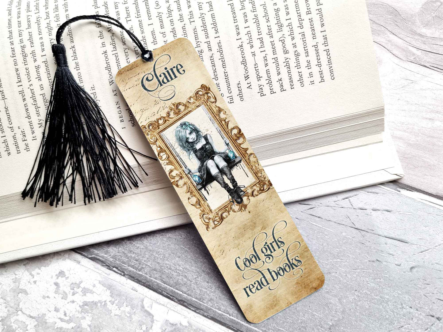 Sweet as Cyanide Girl Bookmark