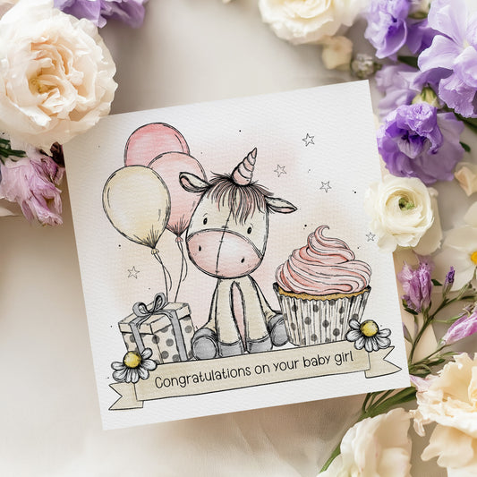 Unicorn Birthday - Pink & Watermelon