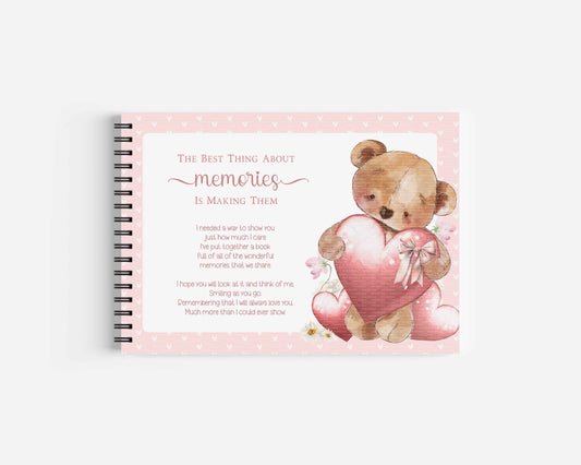 Valentine's Bear Memory Books