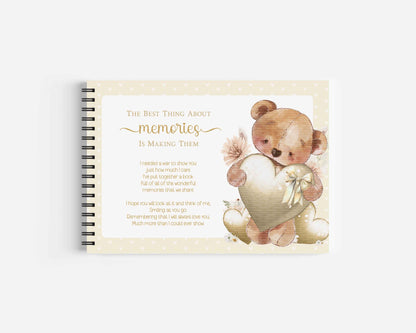 Valentine's Bear Memory Books