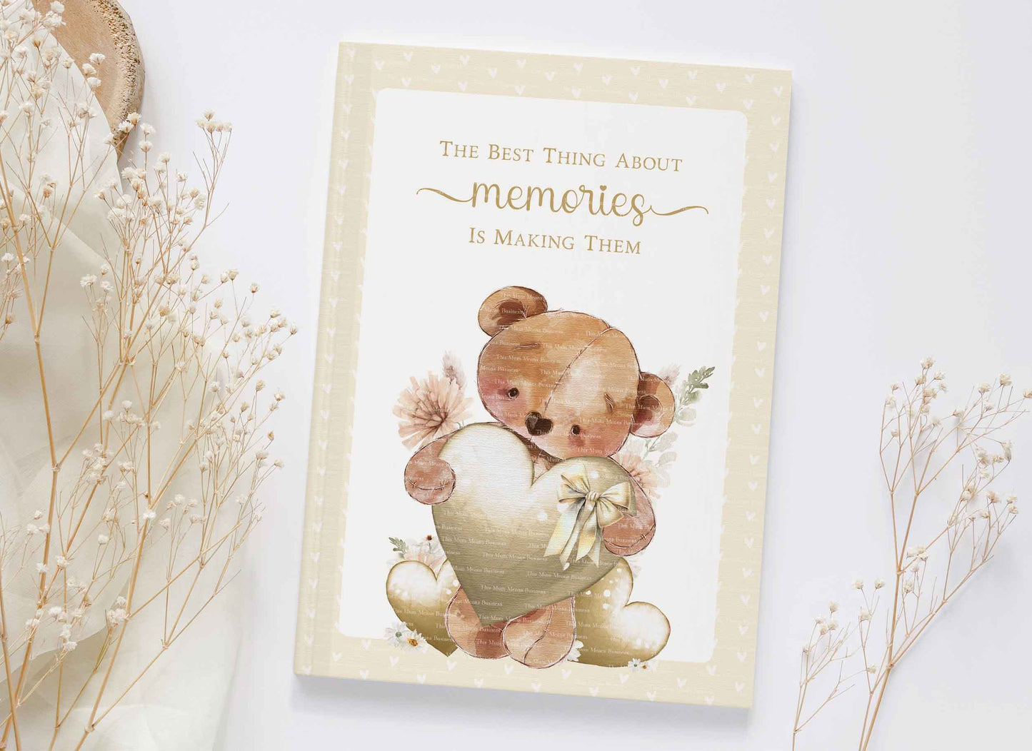 Valentine's Bear Memory Books