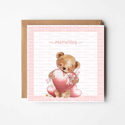 Valentine's Bear Memory Books