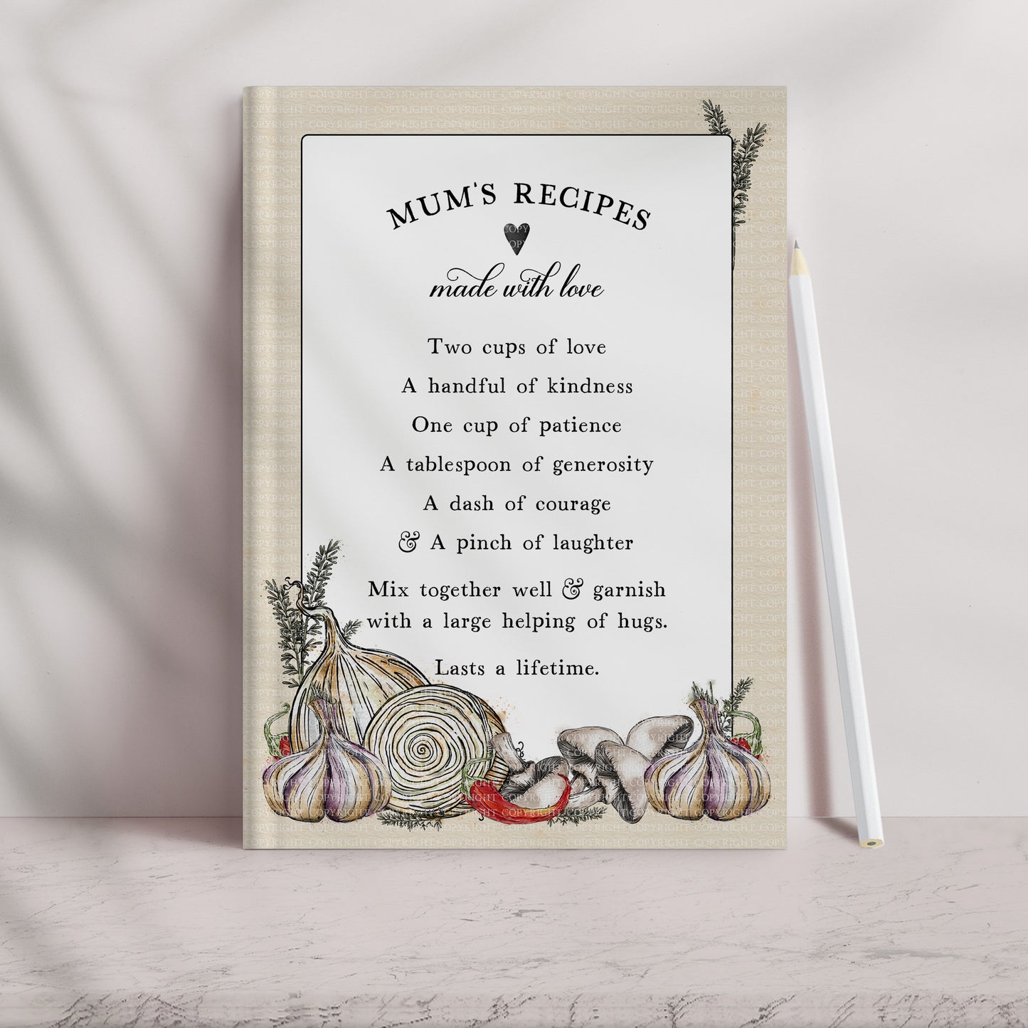 Vegetable Homeware Set