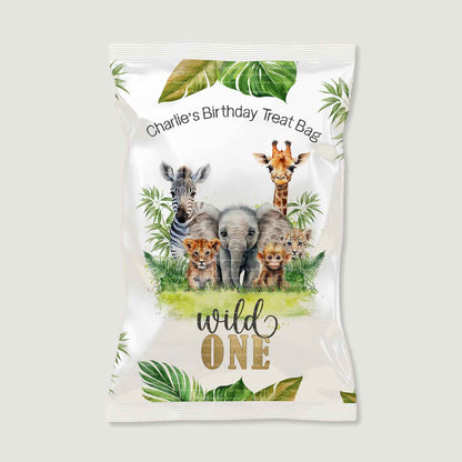 Watercolour Animal Birthday Treat Bags