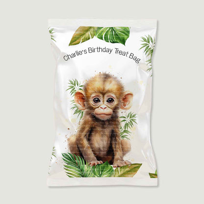 Watercolour Animal Birthday Treat Bags