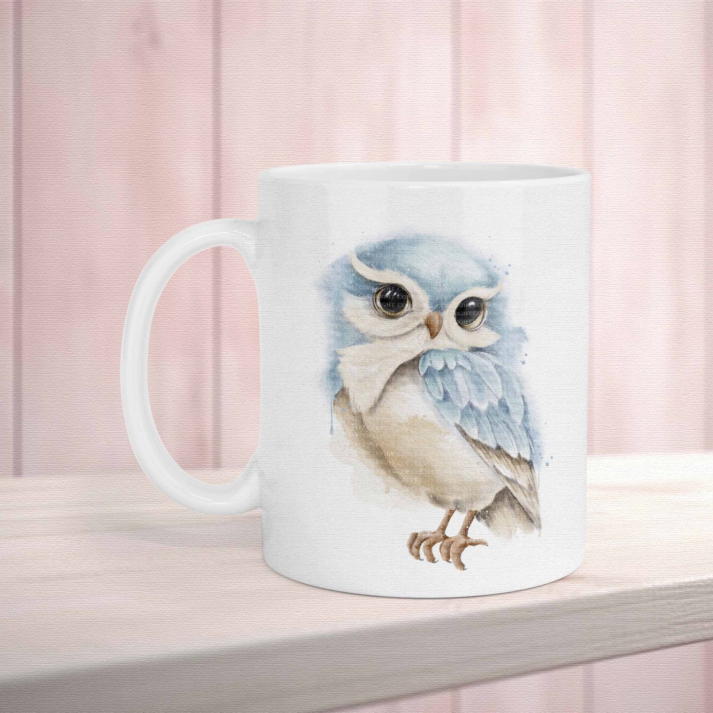 Watercolour Owls