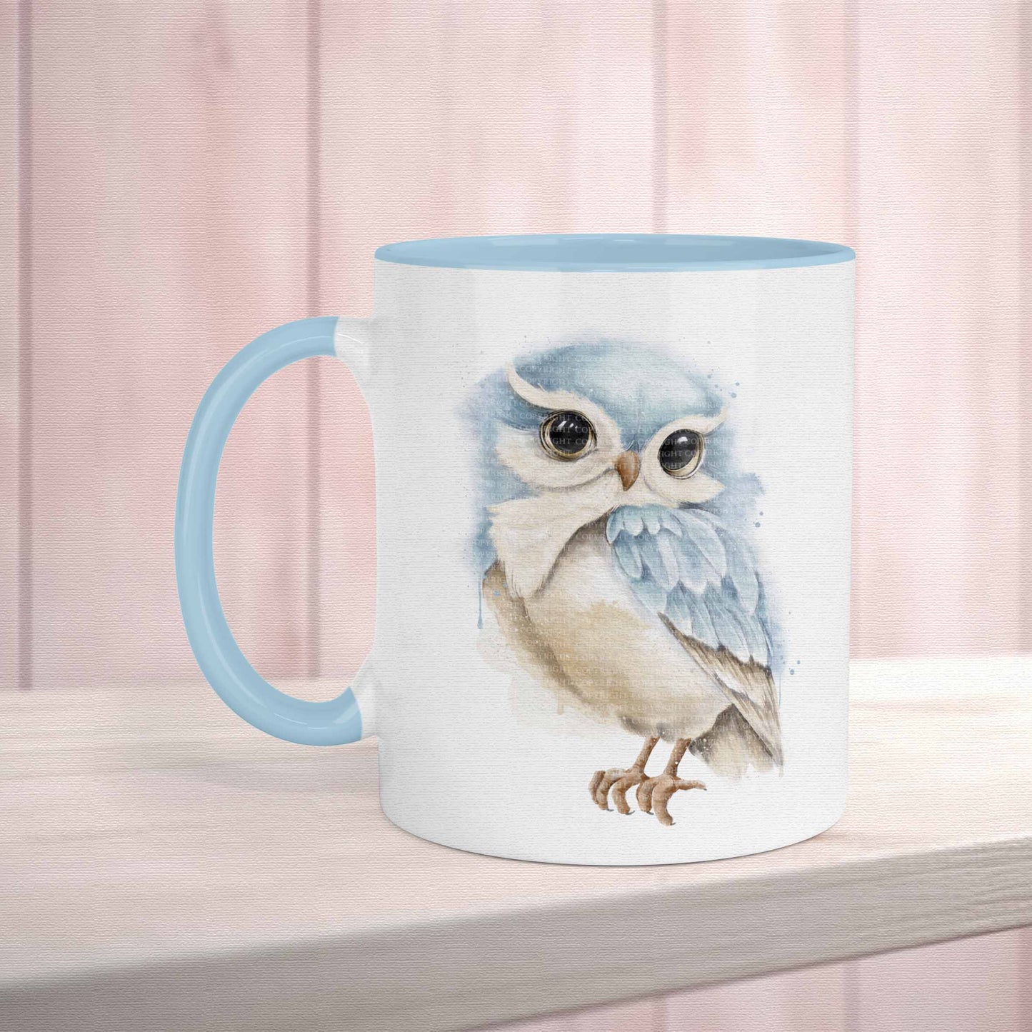 Watercolour Owls