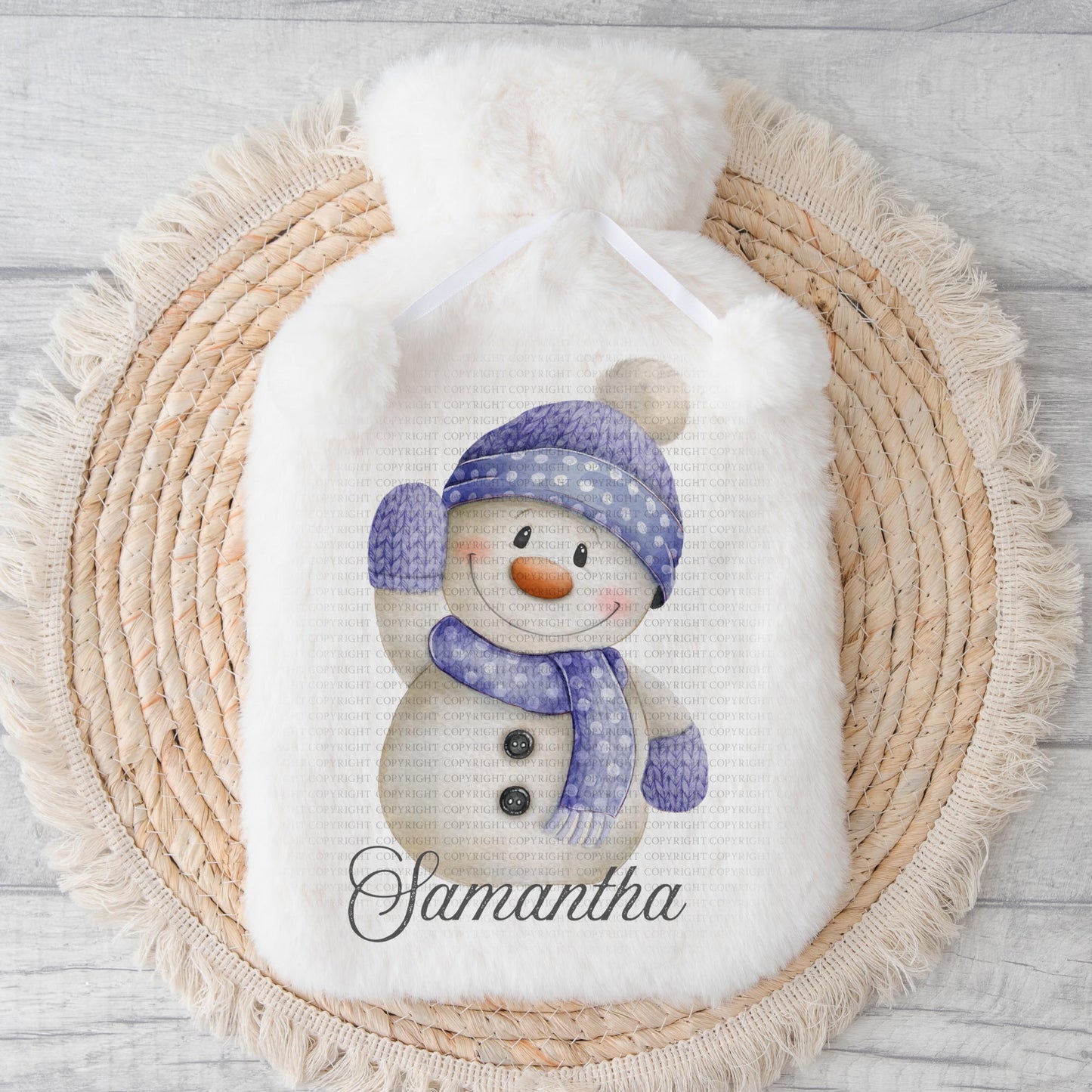 Watercolour Snowmen