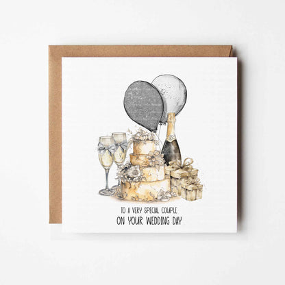 Doodle Wedding Day Cards