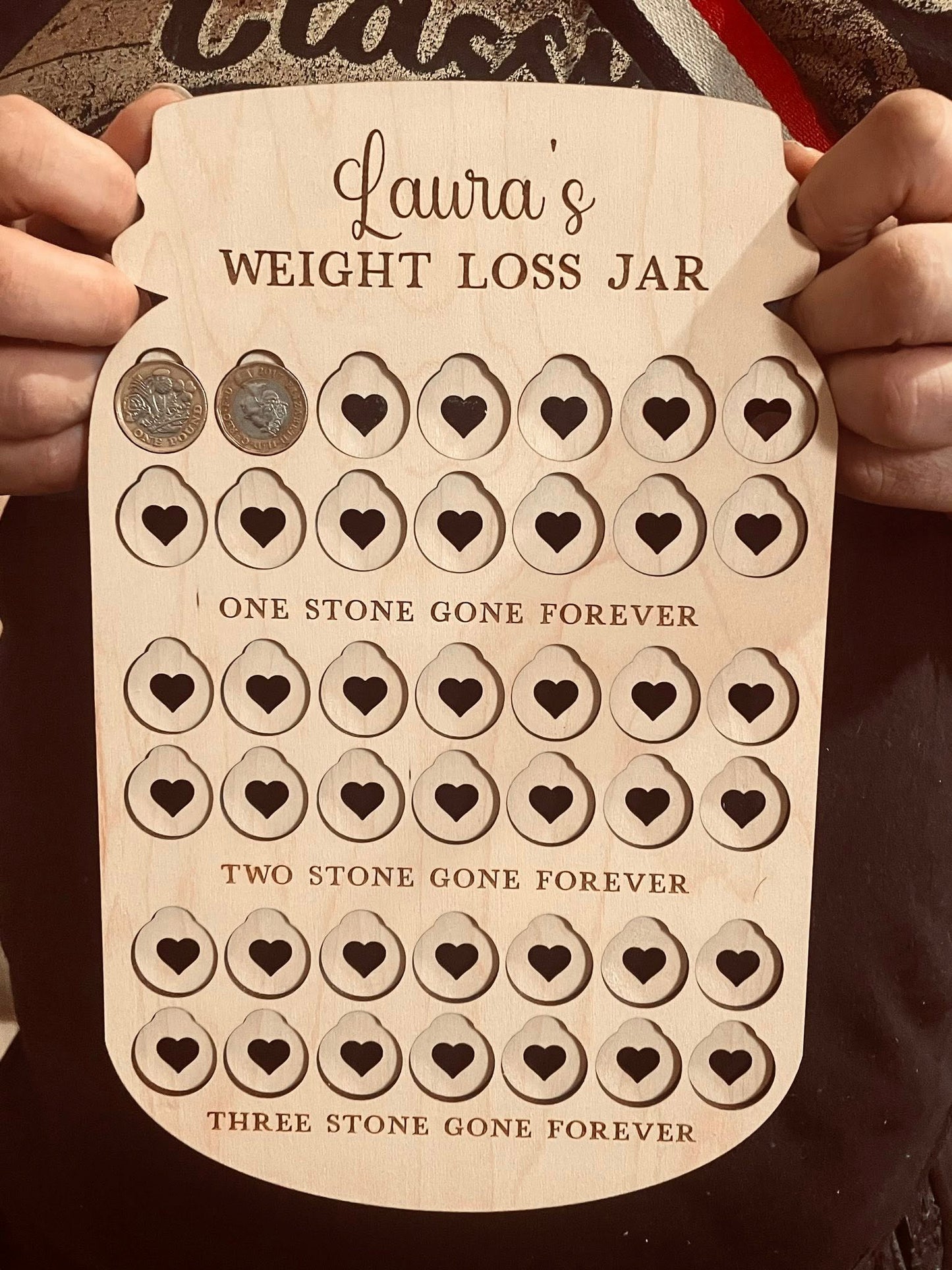 Laser Weight Loss Charts x3