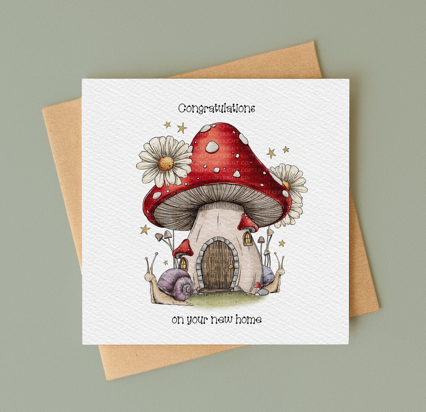 Whimsical Mushroom House
