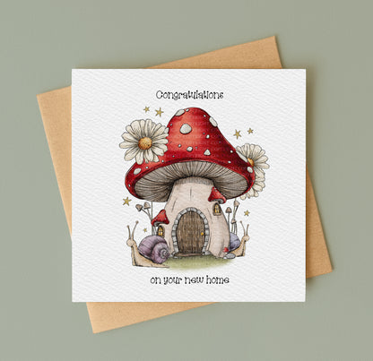 Whimsical Mushroom House
