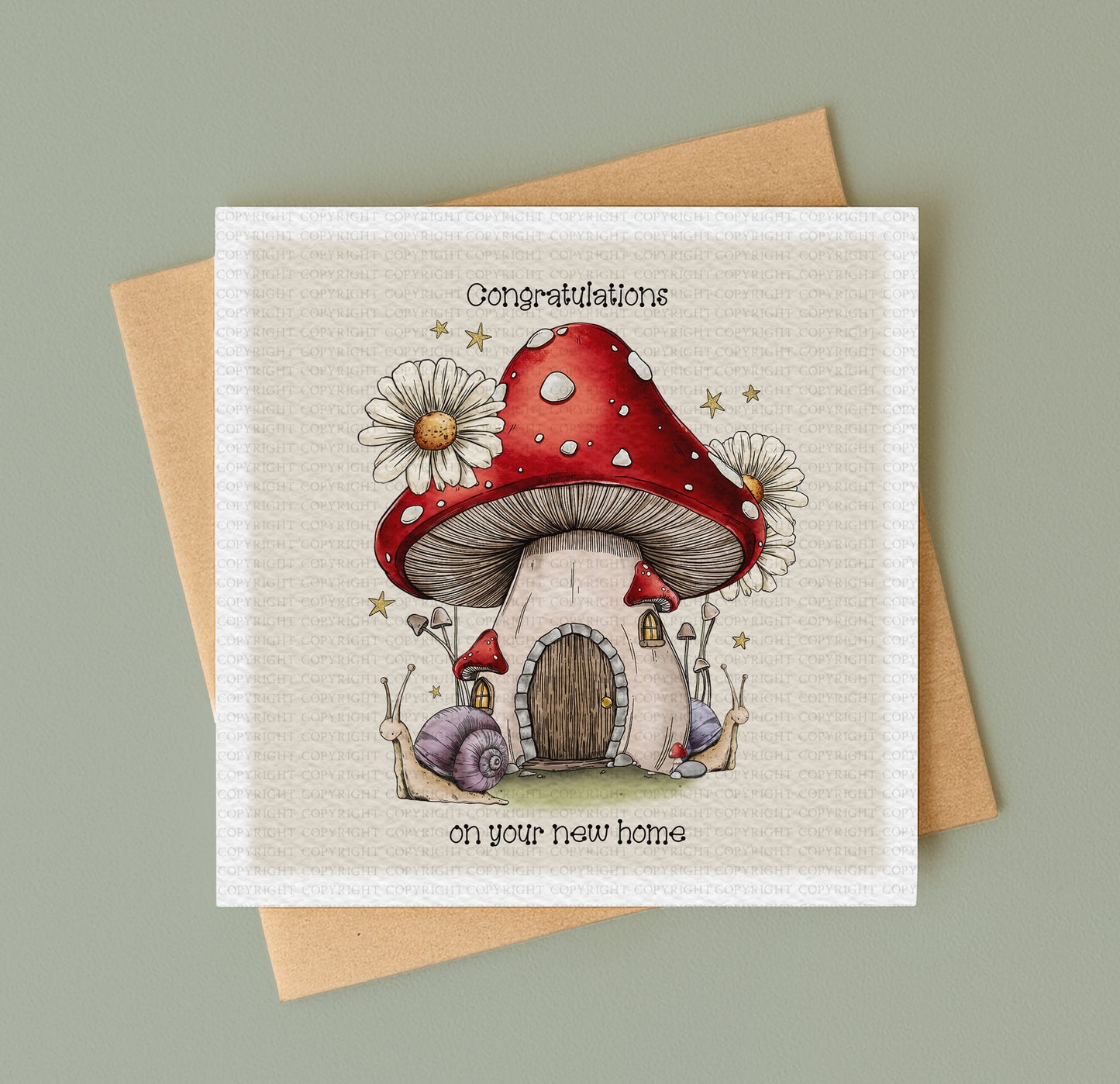 Whimsical Mushroom House
