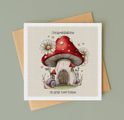 Whimsical Mushroom House