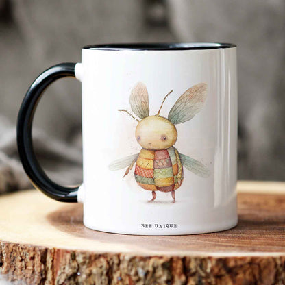 Whimsical Bee Art Tester Design
