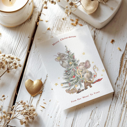 Whimsical Christ-Mouse Trees