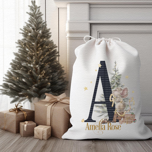 Whimsical Christ-Mouse Tree Alphabets