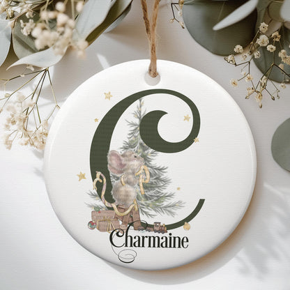 Whimsical Christ-Mouse Tree Alphabets