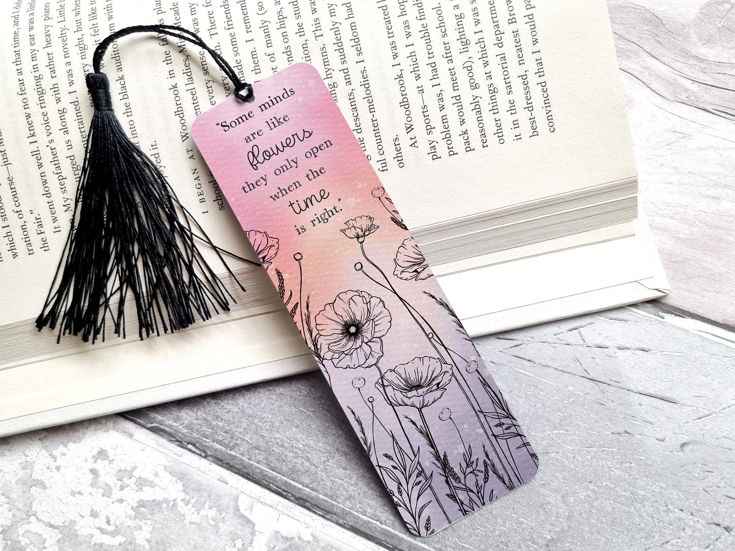 Wildflower Bookmark Set