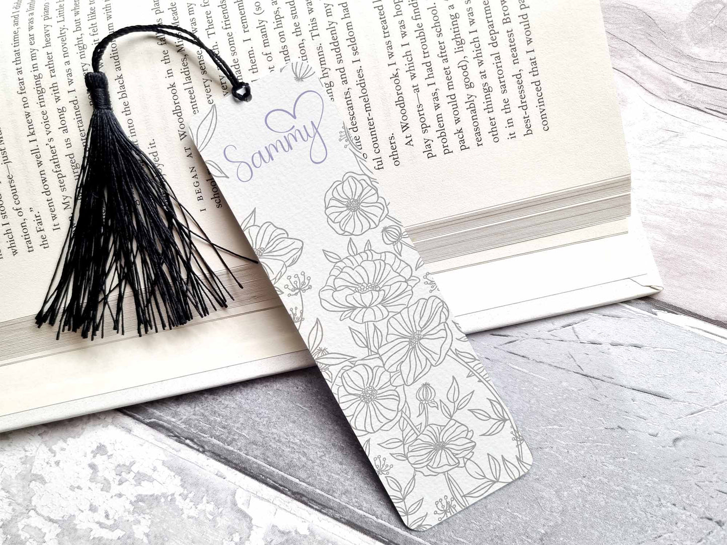 Wildflower Bookmark Set