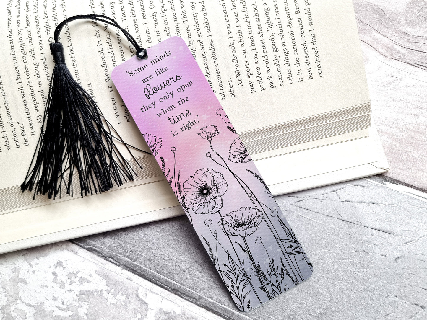 Wildflower Bookmark Set