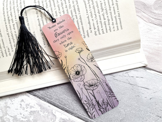 Wildflower Bookmark Set