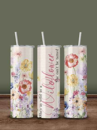 Wildflower Tumbler Wrap
