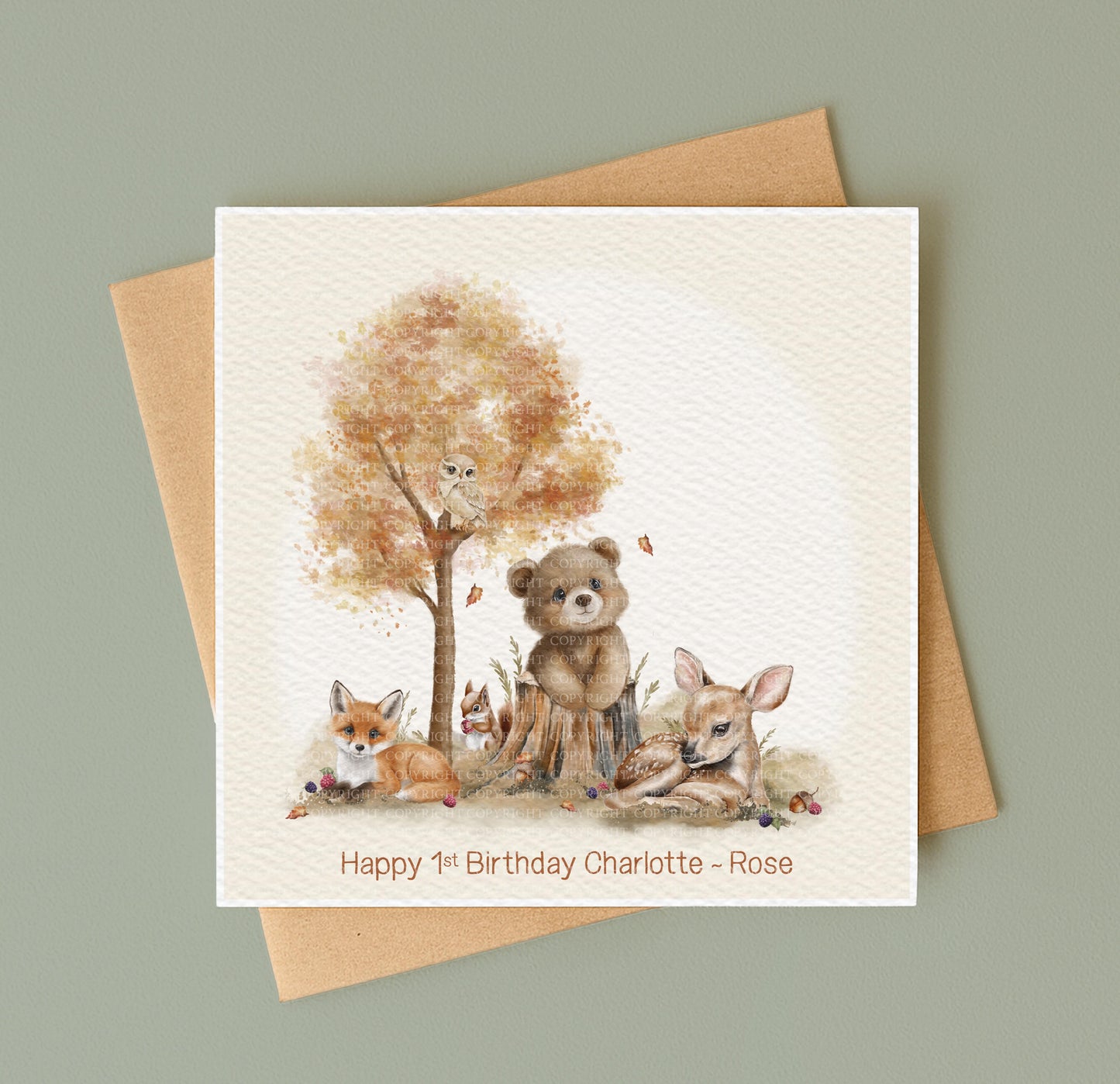 Woodland Animals Design