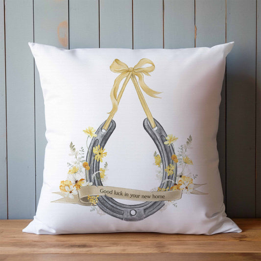 Yellow Floral Horse Shoe