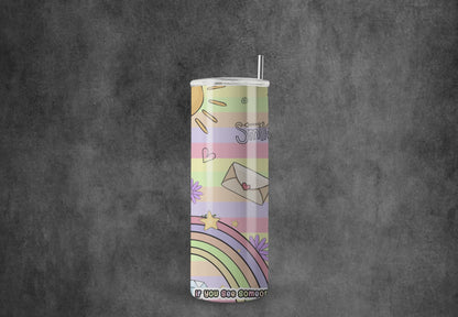 Kuwaii Rainbow Tumbler Wraps
