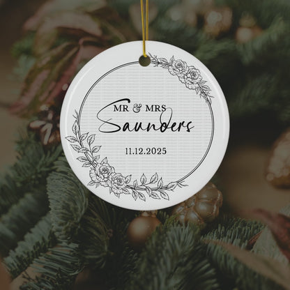 Line Art Floral Frames