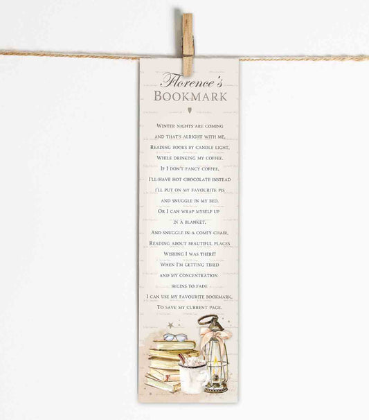 Adult Coffee Bookmark