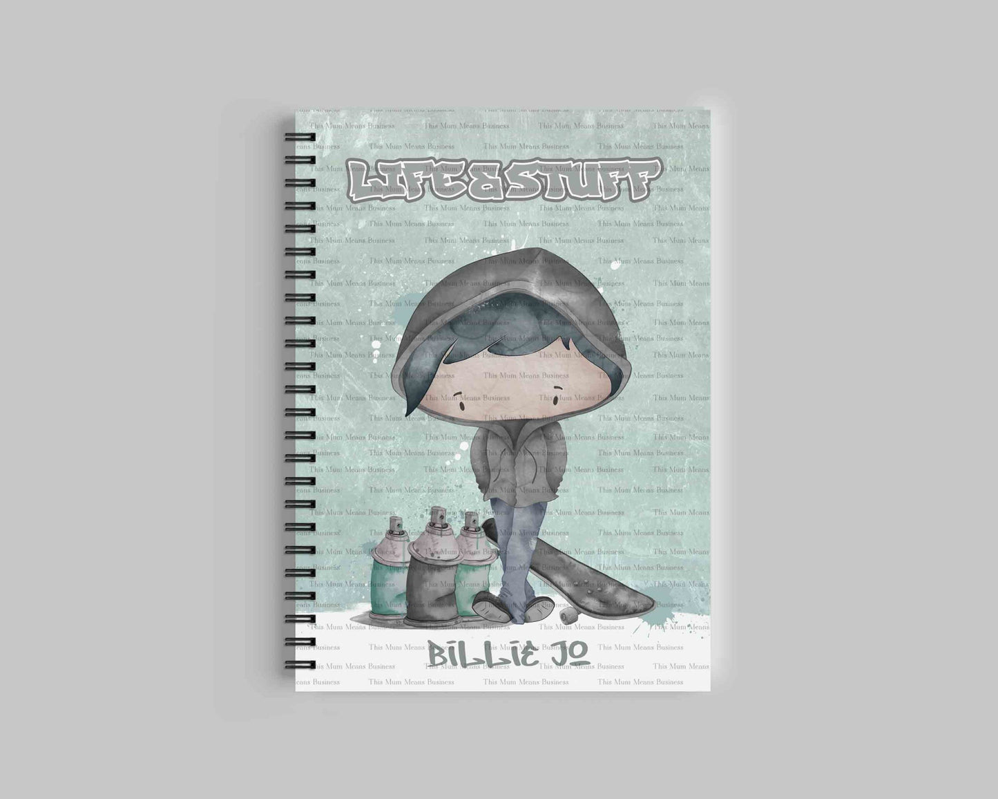 Billie Jo Skater Boy Notebooks