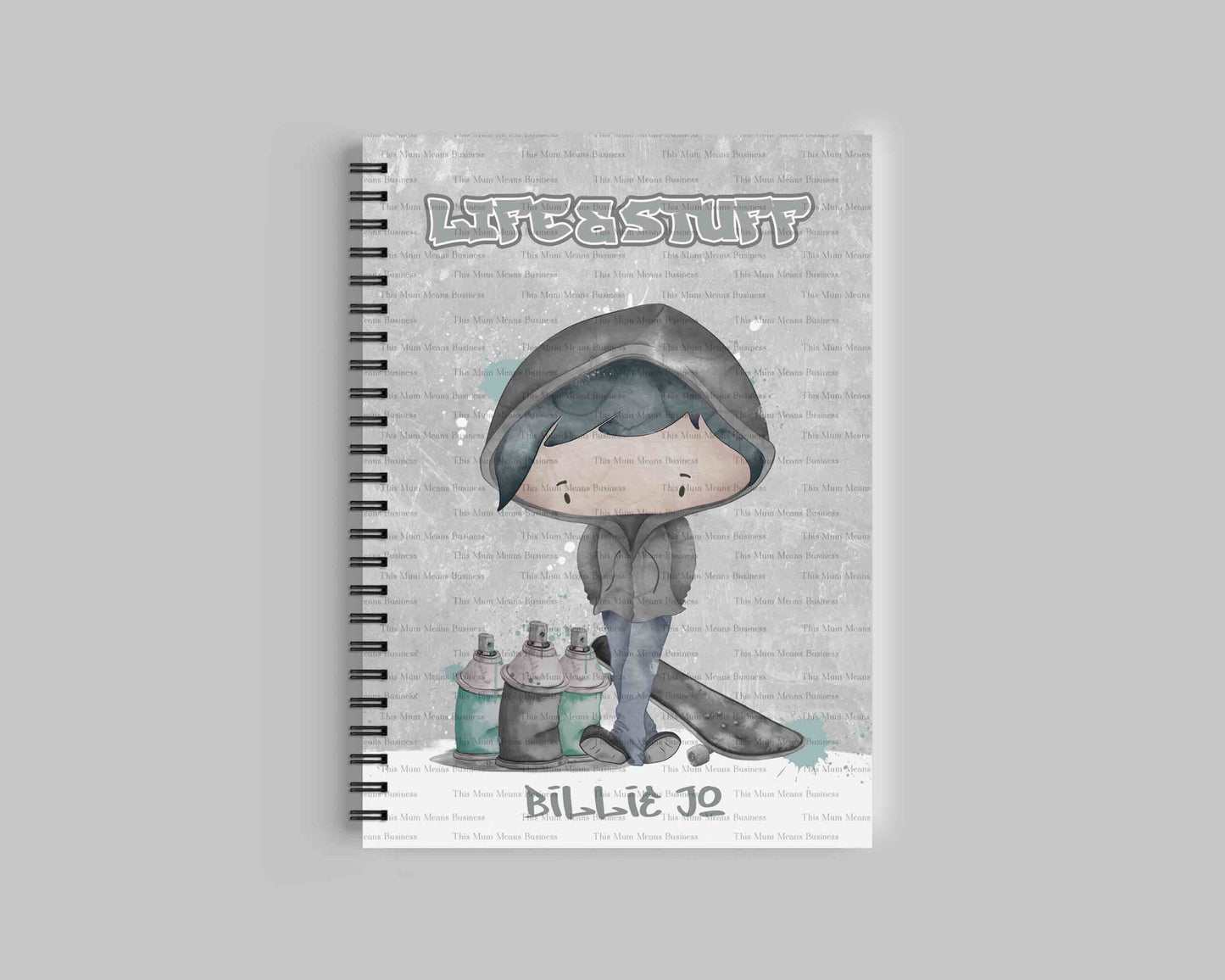 Billie Jo Skater Boy Notebooks