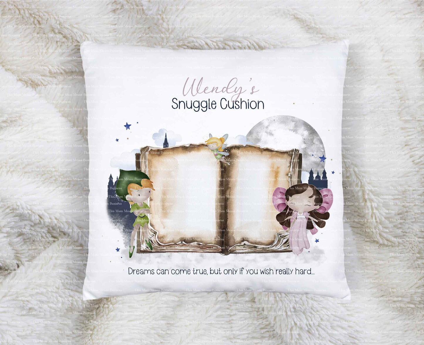 Peter Pan Snuggle Cushion